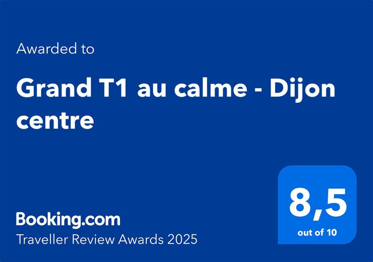 Grand T1 Au Calme - Dijon Centre Apartman Kültér fotó